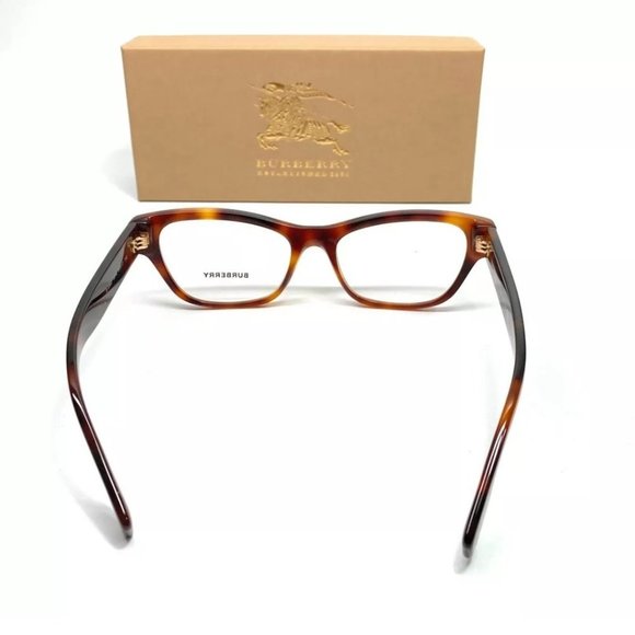 Burberry Women's Light Havana Eyeglasses! - Picture 4 of 4